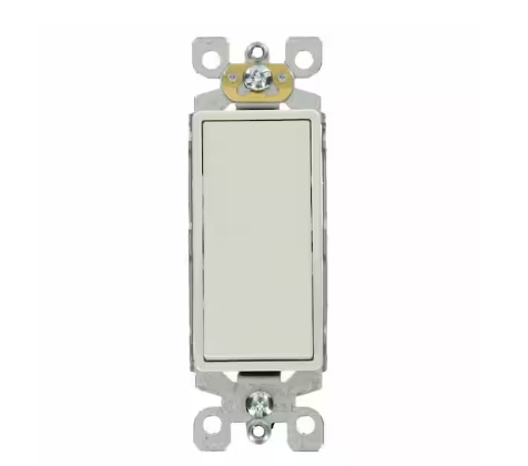 Decora 15 Amp 3-Way Specialty Light Switch, White (10-Pack) - 91004795133