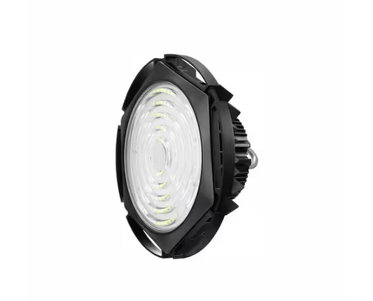 Waterproof UFO 150-Watt Black 5000K 22500 Lumens IP65 Integrated LED High Bay Light