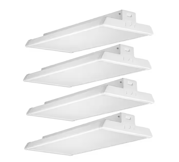 2 ft. 18000 Lumens 171-Watts Integrated LED High Bay Light 120-277V 5000K Daylight Dimmable (4-Pack)