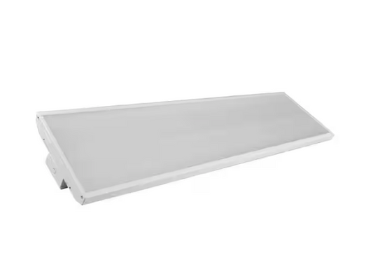 320-Watt 4 ft. 600-Watt Equivalent White Integrated LED High Bay Light Daylight 5000K with 43200 Lumens - 91007717775