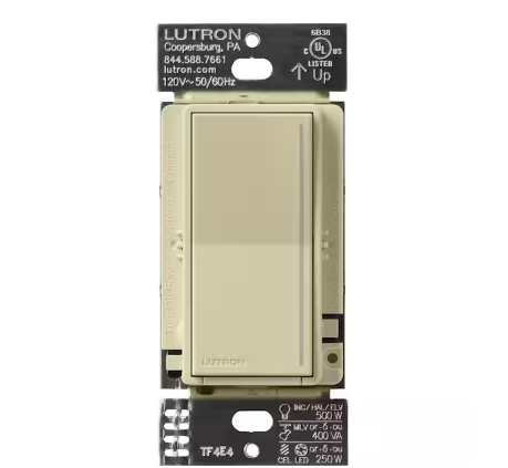 Sunnata Pro LED+ Touch Dimmer Switch, for 500W ELV/MLV, 250W LED, Single Pole/Multi Location, Sage (ST-PRO-N-SA) - 91009032961