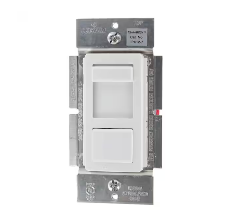 IllumaTech 1200VA-277VAC Fluorescent Dimmer for Mark 10 Powerline Ballasts, White/Ivory/Light Almond