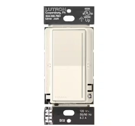 Sunnata Companion Dimmer Switch, only for use with Sunnata Pro LED+ Dimmer Switches, Biscuit (ST-RD-BI) - 91008975863