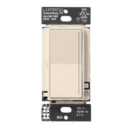 Sunnata Companion Dimmer Switch, only for use with Sunnata Pro LED+ Dimmer Switches, Light Almond (ST-RD-LA) - 91008975878