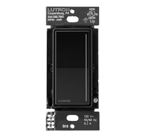 Sunnata Companion Dimmer Switch, only for use with Sunnata Pro LED+ Dimmer Switches, Black (ST-RD-BL) - 91008975864