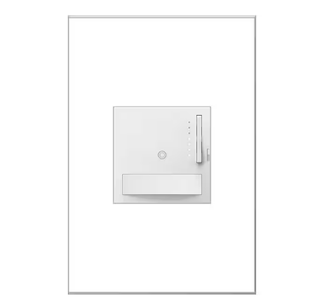 adorne Sensa 700-Watt Single-Pole/3-Way Incandescent/Halogen Auto On/Auto Off Dimmer with Microban, White