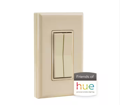 Click for Philips Hue Wireless Dimmer Light Switch - 91006775517