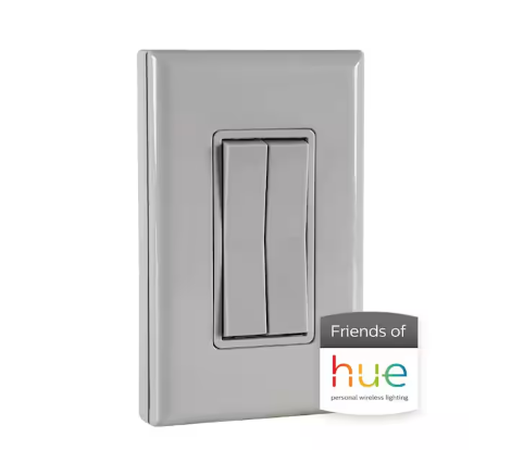 Click for Philips Hue Wireless Dimmer Light Switch - 91006775524