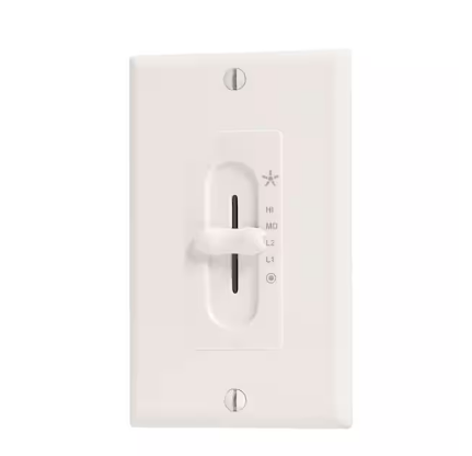 4-Speed Slide Fan Switch - 91000626683