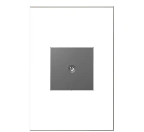 adorne Push 15 Amp Single-Pole/3-Way Switch, Magnesium - 9609297