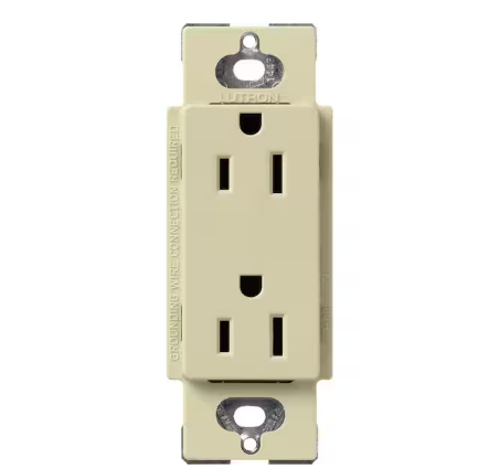 Claro 15 Amp Duplex Outlet, Sage (SCR-15-SA) - 91009501807