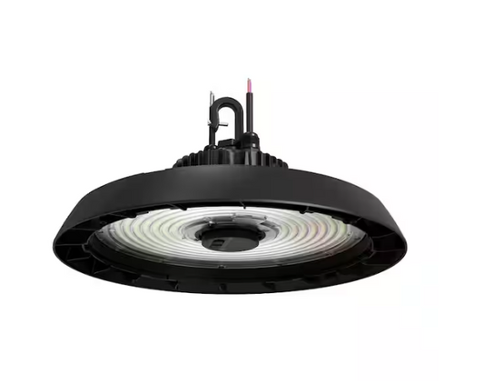 14 in. Black Integrated LED Dimmable High Bay Light at 30000 Lumens, 5000K Daylight - 91008640846