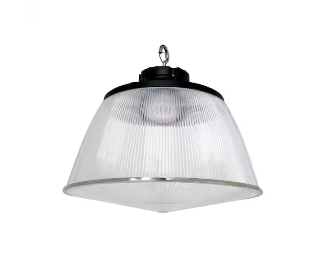 10.24 in. Integrated UFO LED High Bay Light with PC Cover LED Commercial Lighting, Up to 22500 Lumens, 3000K/4000K/5000K - 91009964471