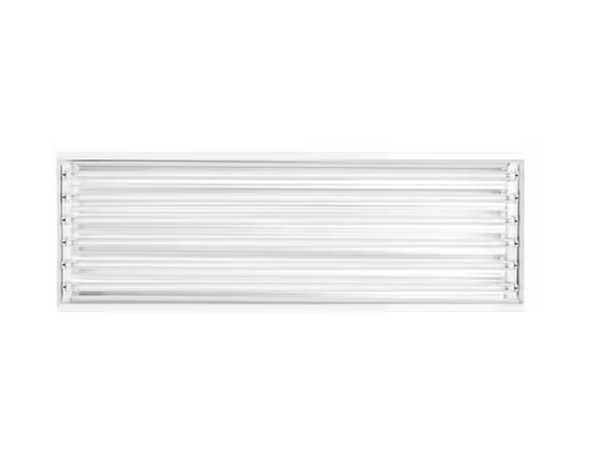 4 ft. 6-Light White LED High Bay 5000K (LED Tubes Included)