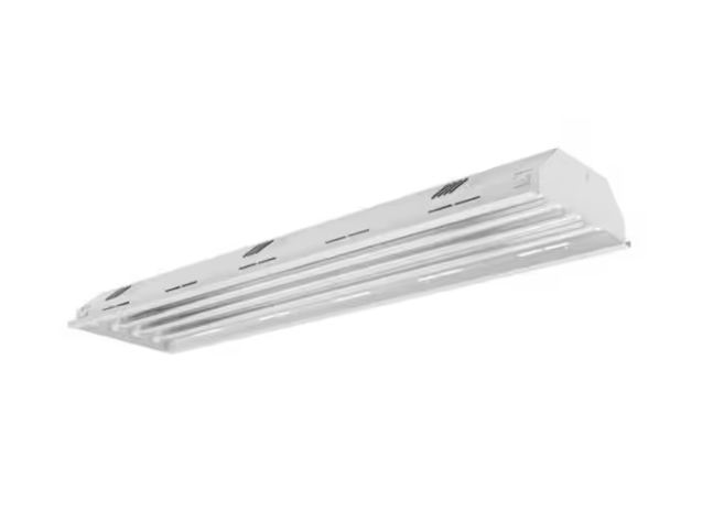 4 ft. 4-Light T8/T12 LED White High Bay High Output 5000K (LED Tubes Included) - 91010617817