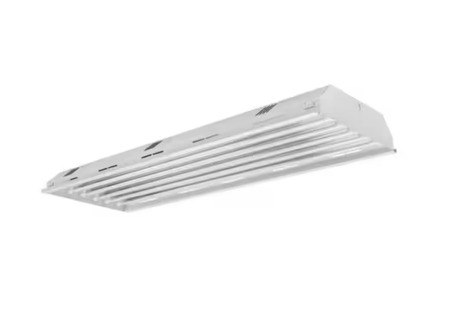 4 ft. 6-Light T8/T12 LED White High Bay High Output 5000K (LED Tubes Included) - 91010375928