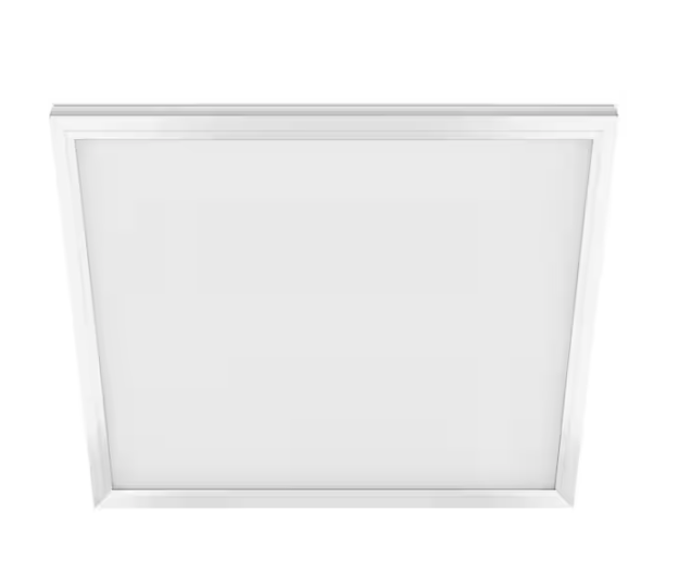 2 ft. x 2 ft. 4250 Lumens Integrated LED Flat Panel Light with Color Change 5CCT Non-Dimmable White Ceiling Flush Mount - 91009154360