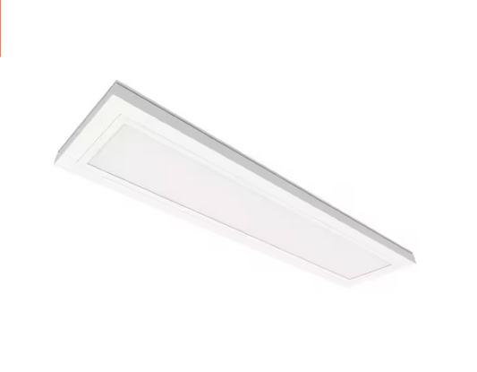 6 in. x 2 ft. 12.5-Watt Dimmable White Integrated LED 950 Lumens Flat Panel Ceiling Flush Mount with Color Change 5CCT - 91009154506