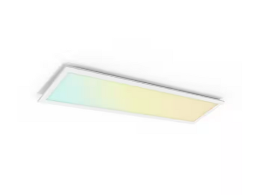 1 ft. x 4 ft. Dimmable White CCT and Wattage Selectable Integrated LED Back-Lit Flat Panel Light - 91007824304