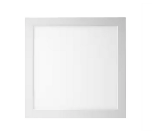 Flexinstall Panel 12 in. x 12 in. White Integrated LED Flat Panel Light with 5CCT Plus DuoBright - 91009122009