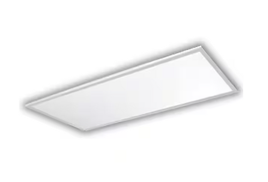 2 ft. x 4 ft 128-Watt Equivalent White Edge-Lit Flat Panel Integrated LED Drop Ceiling Troffer Cool White 4000K 81967 - 91003018568