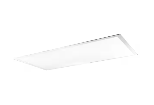 1 ft. x 4 ft 64-Watt Equivalent White Edge-Lit Flat Panel Integrated LED Drop Ceiling Troffer Daylight 5000K 81984 - 91003933886