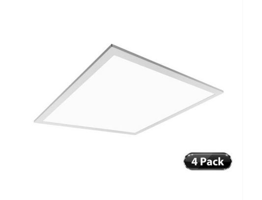 TGL1 2 ft. x 2 ft. 200-Watt Equivalent Integrated LED White Troffer, 4000K, 4-Pack - 91009888592