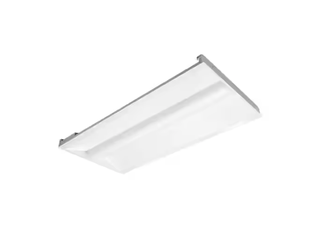 2 ft. x 4 ft. 120W Equivalent White Dimmable 3500K-4000K-5000K Integrated LED Troffer Light, up to 5625-Lumens, UL - 91010136592