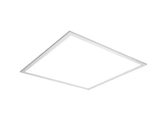 2 ft. x 2 ft. White Integrated LED Flat Panel Troffer Light Fixture at 4200 Lumens, 4000K, Dimmable - 91003174564