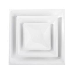 T-Bar Lay-In Supply Diffuser 3 Cone 8" - 915811