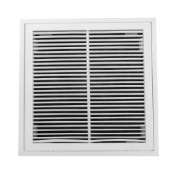 T-Bar Return Filter Grille Bartype with Ductboard Back 24" x 24" - 930573
