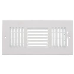 Stamped Supply Register 3 Way 10" x 4" - 94940