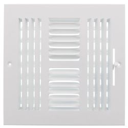 Stamped Supply Register 4 Way 12" x 12" - 979355
