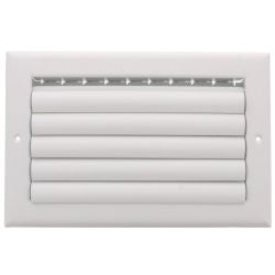 Curved Blade Supply Register MSD 1 Way 12" x 6" - 9767