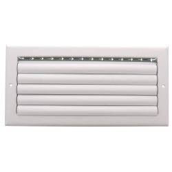 Curved Blade Supply Register MSD 1 Way 14" x 6" - 9826