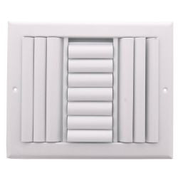 Curved Blade Supply Register MSD 3 Way 10" x 8" - 95349