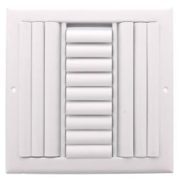 Curved Blade Supply Register MSD 3 Way 12" x 12" - 914922