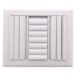Curved Blade Supply Register MSD 3 Way 12" x 8" - 94813