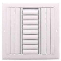 Curved Blade Supply Register MSD 3 Way 14" x 14" - 915397