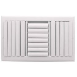 Curved Blade Supply Register MSD 3 Way 14" x 8" - 94767