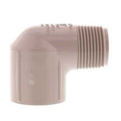 PVC UV Street Elbow 90° 3/4" FIPT x MIPT - 950060