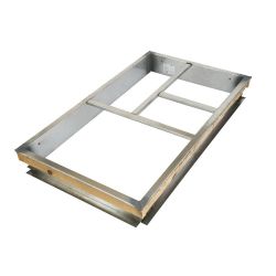 Adjustable Flat Punk Roof Curb for QGA and QHA Series Packaged Units 8" - 974764
