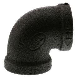 Black Iron Elbow 90° 1/2" - 91852