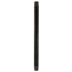 Black Iron Nipple 1/2" x 12" - 91840