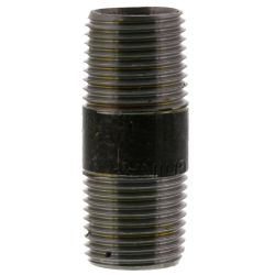 Black Iron Nipple 1/2" x 2" - 91846