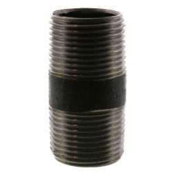 Black Iron Nipple 3/4" x 2" - 91784