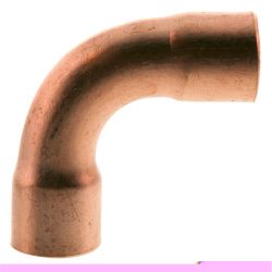 Copper Long Radius Elbow 90° 3/8" - 95088