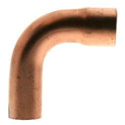 Copper Long Radius Street Elbow 90° 3/8" - 91892