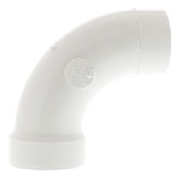 PVC Long Radius Street Elbow 90° 2" SLIP x SLIP - 931293