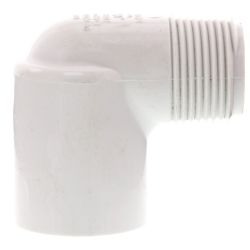 PVC Street Elbow 90° 3/4" SLIP x MIPT - 93443